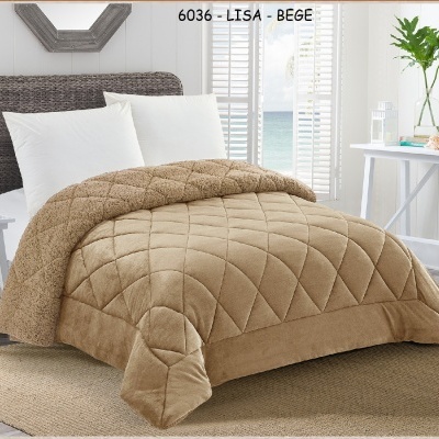 Edredão Velur/Borrego Liso  Belmanta