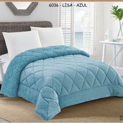 Edredão Velur/Borrego Liso  Belmanta