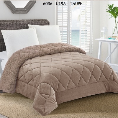 Edredão Velur/Borrego Liso  Belmanta