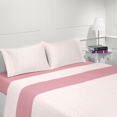 JOGO LENÇÓIS CORALINA ELEGANCE 1