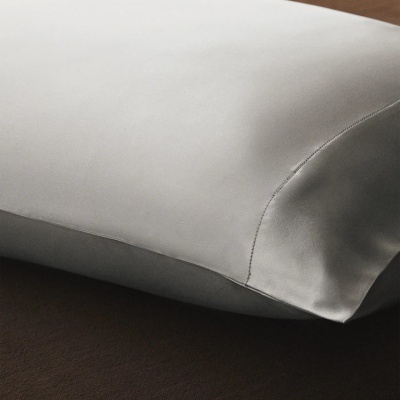 2 Fronhas de Almofada  Ponto Aberto 100% Algodão - Cetim 300 fios, Hotel Spa Collection