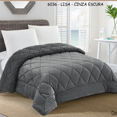 Edredão Velur/Borrego Liso  Belmanta