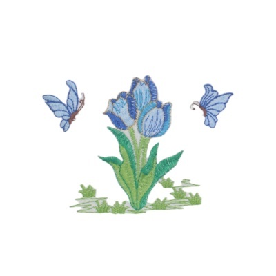 JOGO PANOS COZINHA (3un), TULIPA