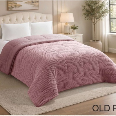 Edredão Velur+Pêlo de Borrego Jacquard 6030,  Belmanta