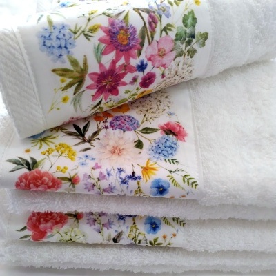 JOGO TOALHAS FELPO PREMIUM (6 Pcs) 500 GrsM2, SPRING BLOSSOM JOGO TOALHAS FELPO PREMIUM (6 Pcs) 500 GrsM2, SPRING BLOSSOM