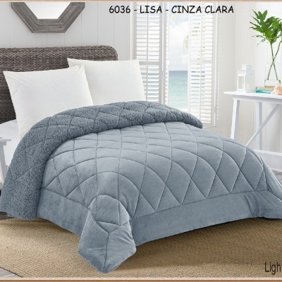 Edredão Velur/Borrego Liso  Belmanta