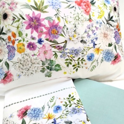 JOGO LENÇOIS SPRING BLOSSOM , EASY CARE