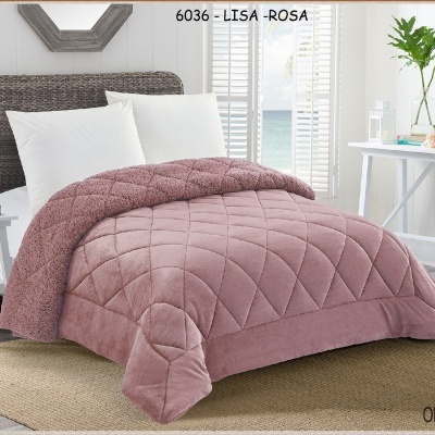 Edredão Velur/Borrego Liso  Belmanta