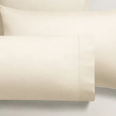 2 Fronhas de Almofada  Ponto Aberto 100% Algodão - Cetim 300 fios, Hotel Spa Collection