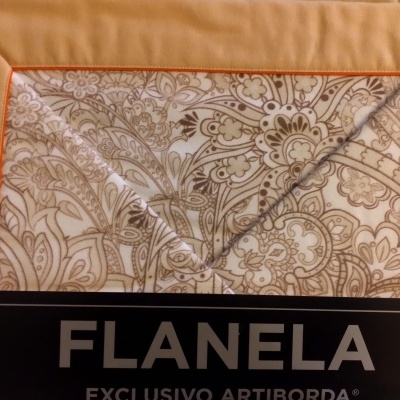 Jogo de cama Flanela 100% algodão estampada