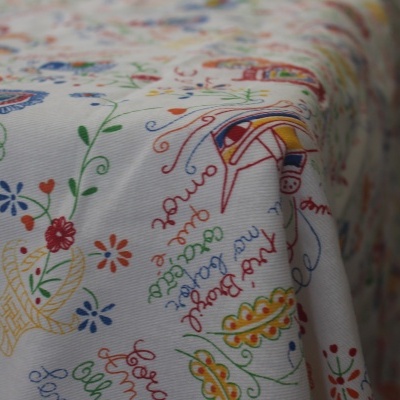 TOALHA MESA ESTAMPADO NAMORADOS, TRADICIONAL TOALHA MESA ESTAMPADO NAMORADOS, TRADICIONAL