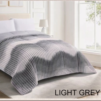 Edredão Velur e pelo de borrego Jacquard 6034, Belmanta