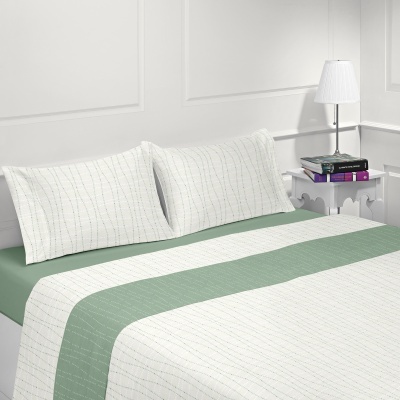 JOGO LENÇÓIS CORALINA ELEGANCE 1