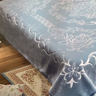 Cobertor Veludo Pesado Jacquard Velur   Belmanta