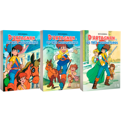 D'Artagnan e os Três Mosqueteiros - Trilogia Completa