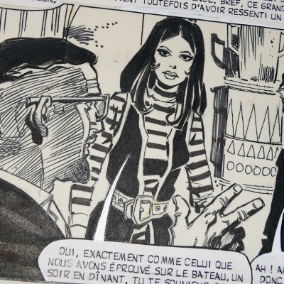 Prancha de BD Original "A Múmia" Pág. 46 - Coletivo Aredit