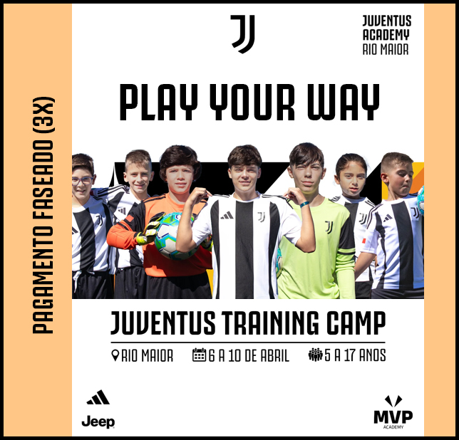 Juventus Training Camp (PAGAMENTO 3X) Juventus Training Camp (PAGAMENTO 3X)