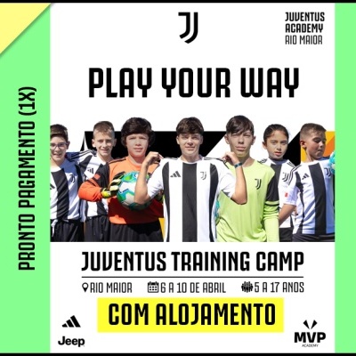 Juventus Training Camp (PAGAMENTO 1X COM ALOJAMENTO)