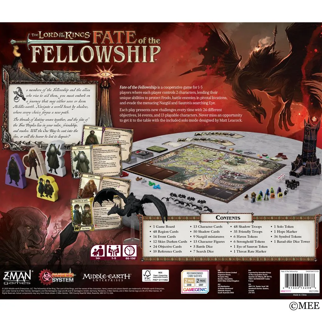 Lord of the Rings: Fate of the Fellowship (EN) Lord of the Rings: Fate of the Fellowship (EN)