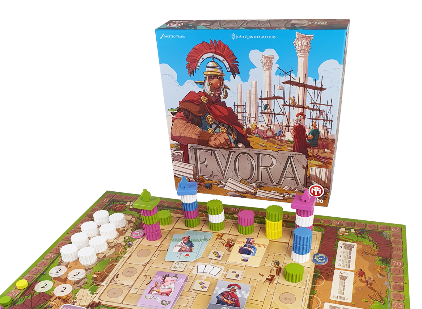🌄 Évora: constrói um legado romano no tabuleiro