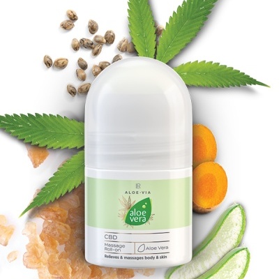Aloé Vera CBD Roll-on de Massagem