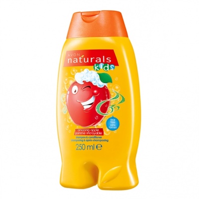 Nat. Kids 2 em 1 Champô & Condicionador Maçã (250 ml)