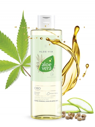 Aloé Vera CBD Óleo Gel de Duche (200ml)