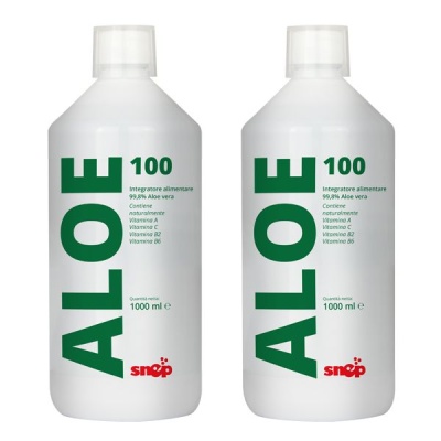 🌿 Aloe 100 Bio Promo Pack 2x – Pack Promocional 2 Garrafas (1000 ml x 2)