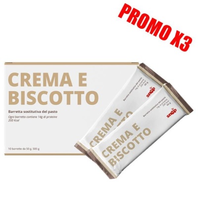Barra de Substituição de Refeição de Creme e Bolacha Oreo - Promoção 3X