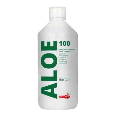🌿 Aloe 100 Bio – Suplemento 100% Orgânico de Aloe Vera (1000 ml)