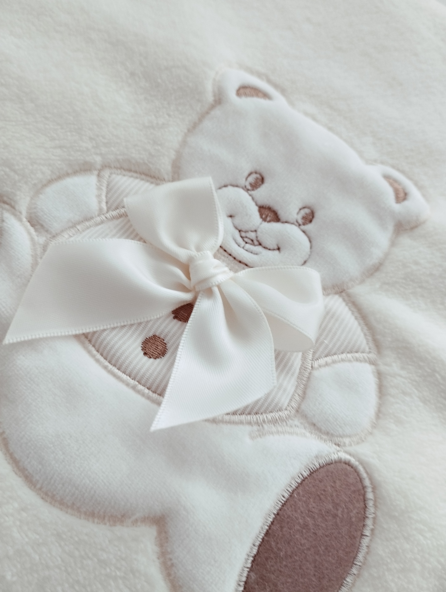 Manta polar para bebé Urso Pérola Manta polar para bebé Urso Pérola