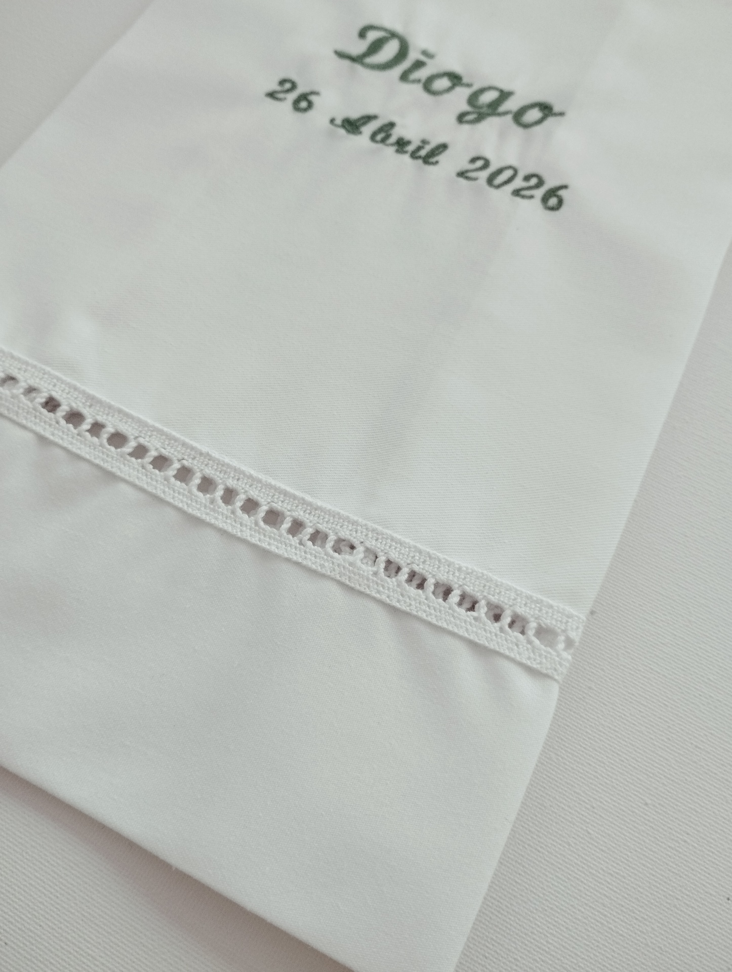 Toalha de Batismo Personalizada Toalha de Batismo Personalizada