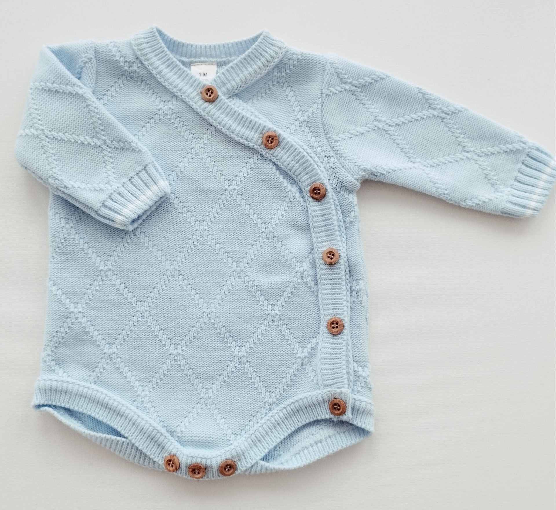 Conjunto de 3 Peças para Bebé – Fofo Azul bebé, Body e Collant Conjunto de 3 Peças para Bebé – Fofo Azul bebé, Body e Collant