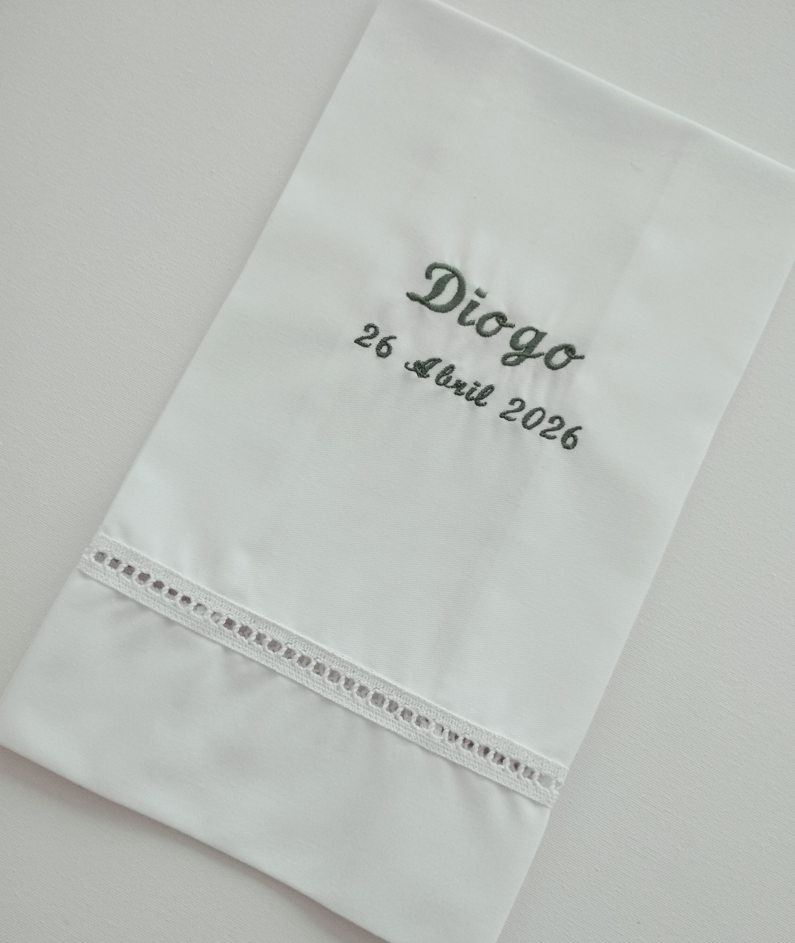 Toalha de Batismo Personalizada Toalha de Batismo Personalizada