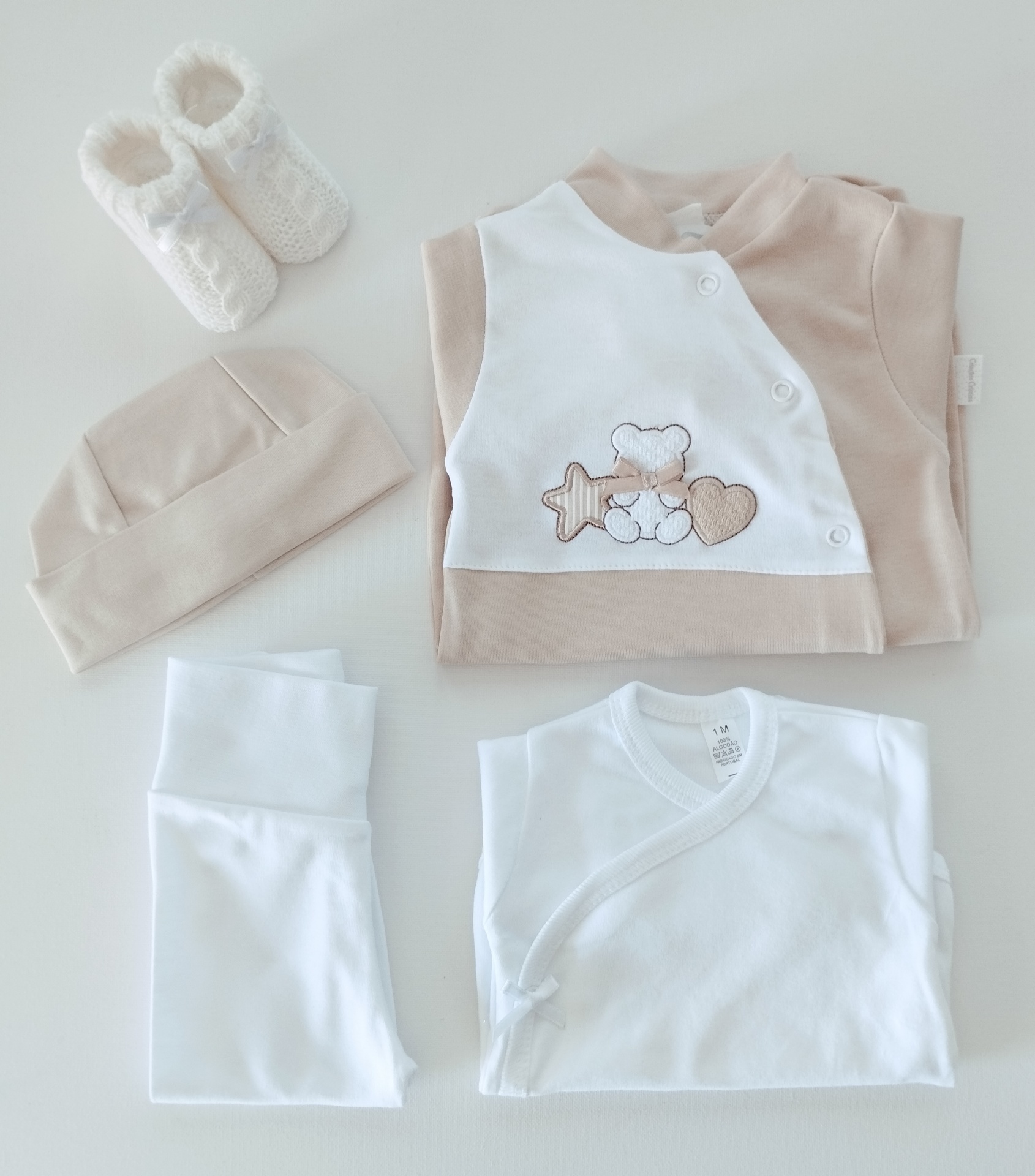 Conjunto para bebé Areia Conjunto para bebé Areia