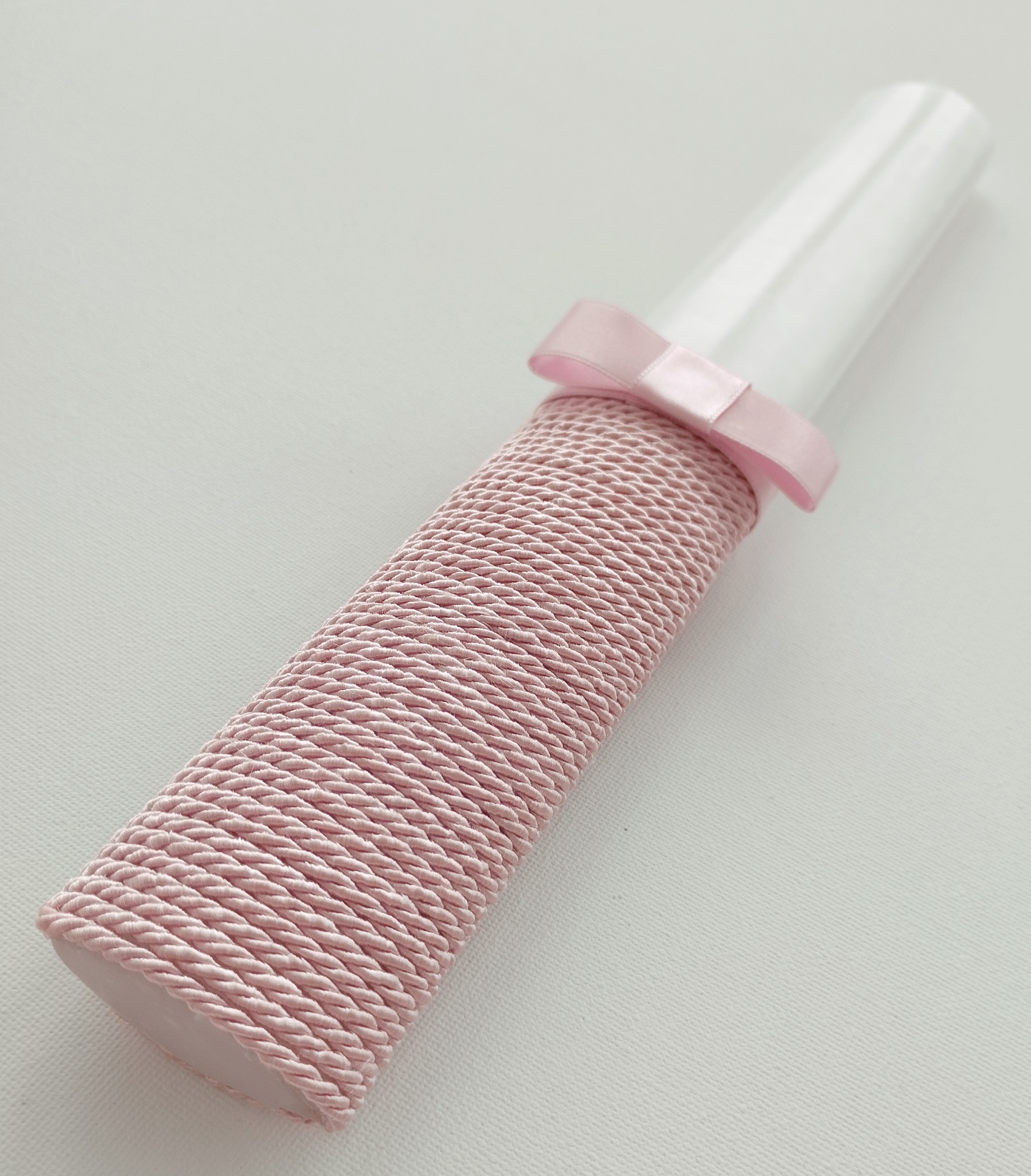 Vela Batismo Oval Rosa bebé Vela Batismo Oval Rosa bebé