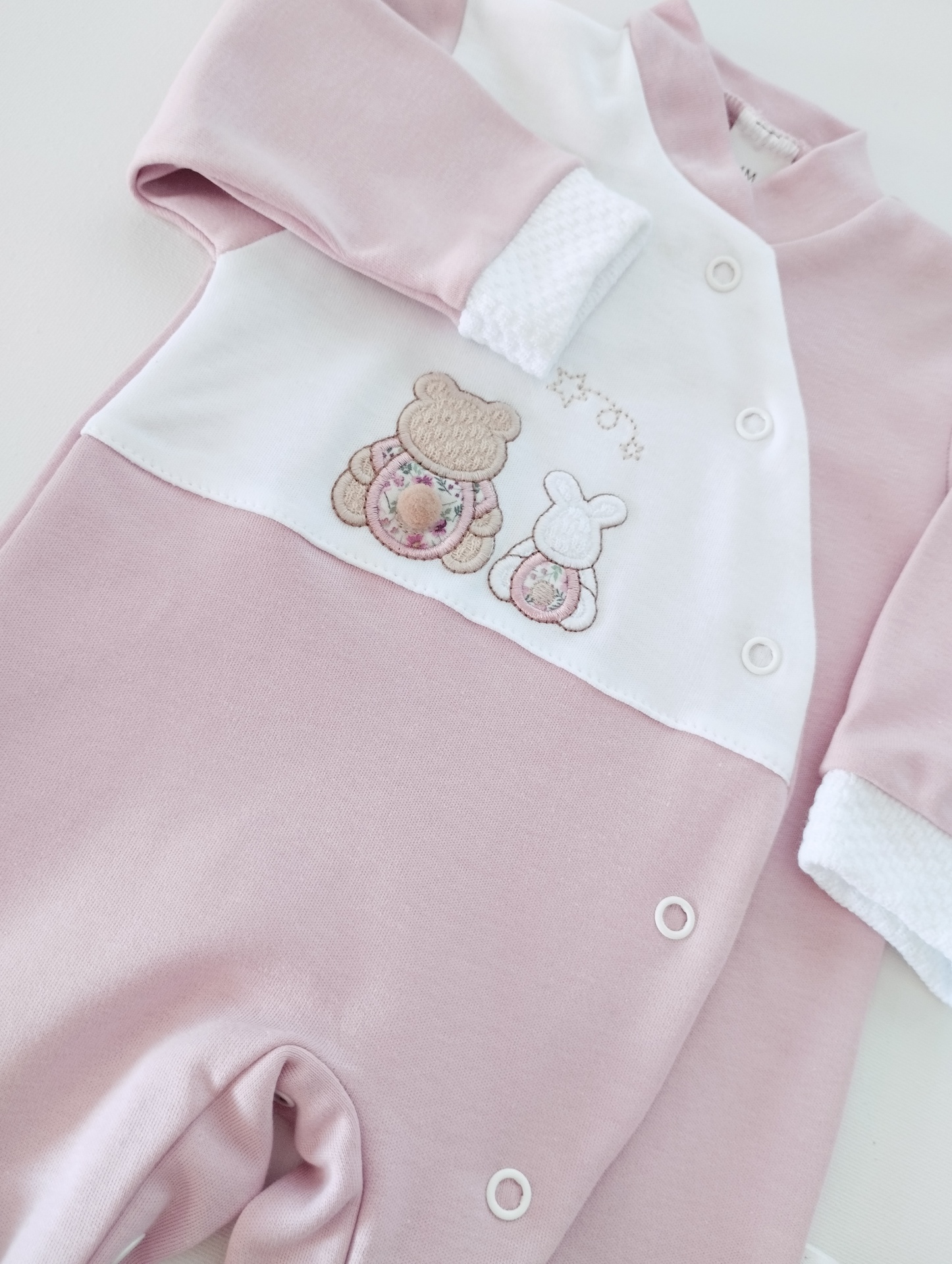 Conjunto para bebé Rosa Velho Conjunto para bebé Rosa Velho