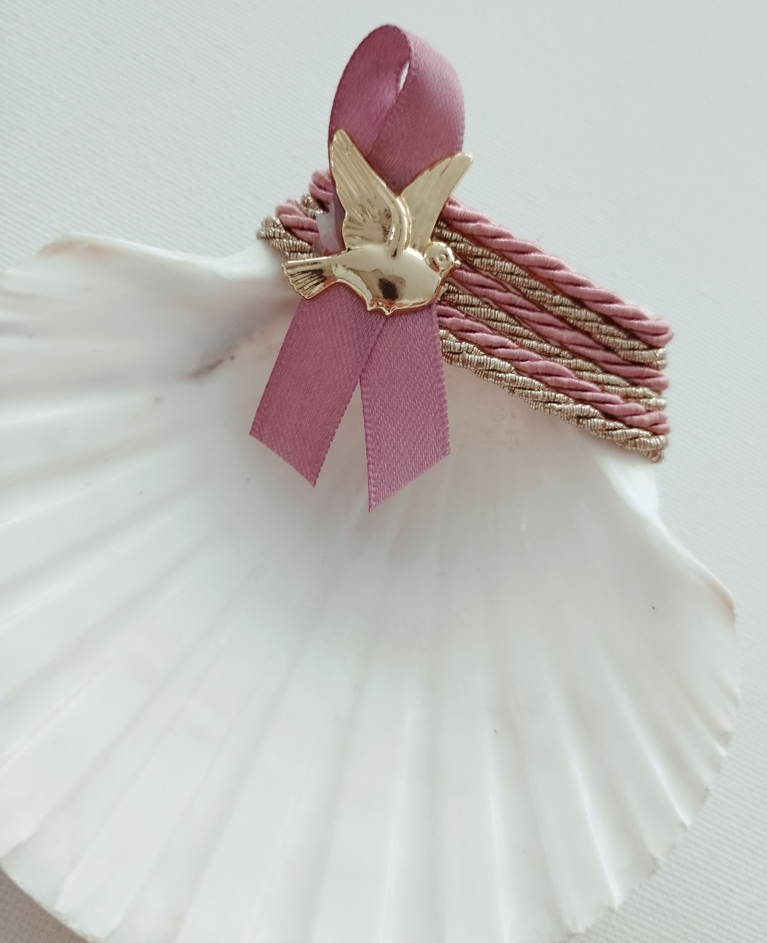 Concha Batismo Rosa Velho Concha Batismo Rosa Velho