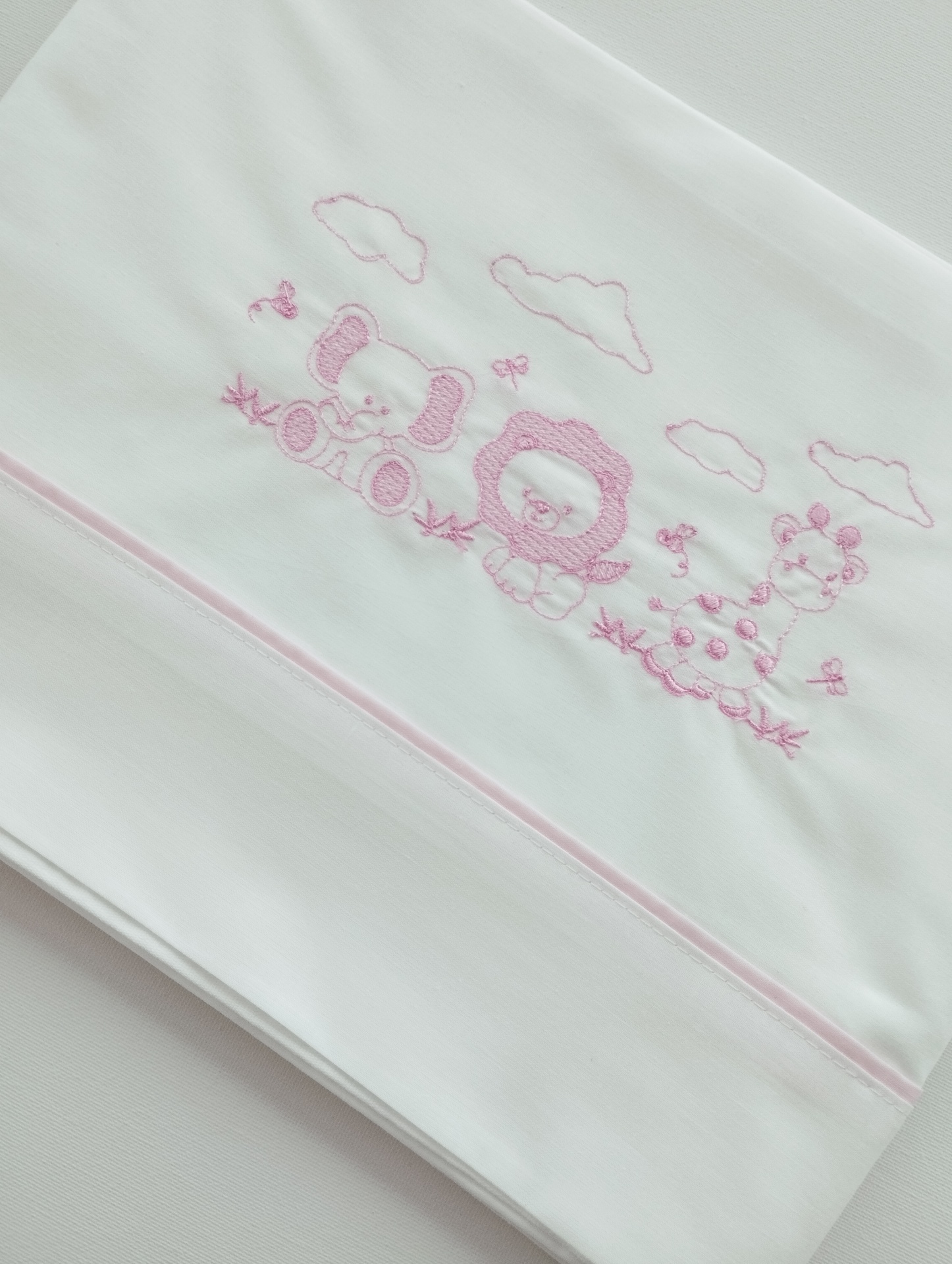 Jogo de Cama Bebé Rosa Bebé Jogo de Cama Bebé Rosa Bebé