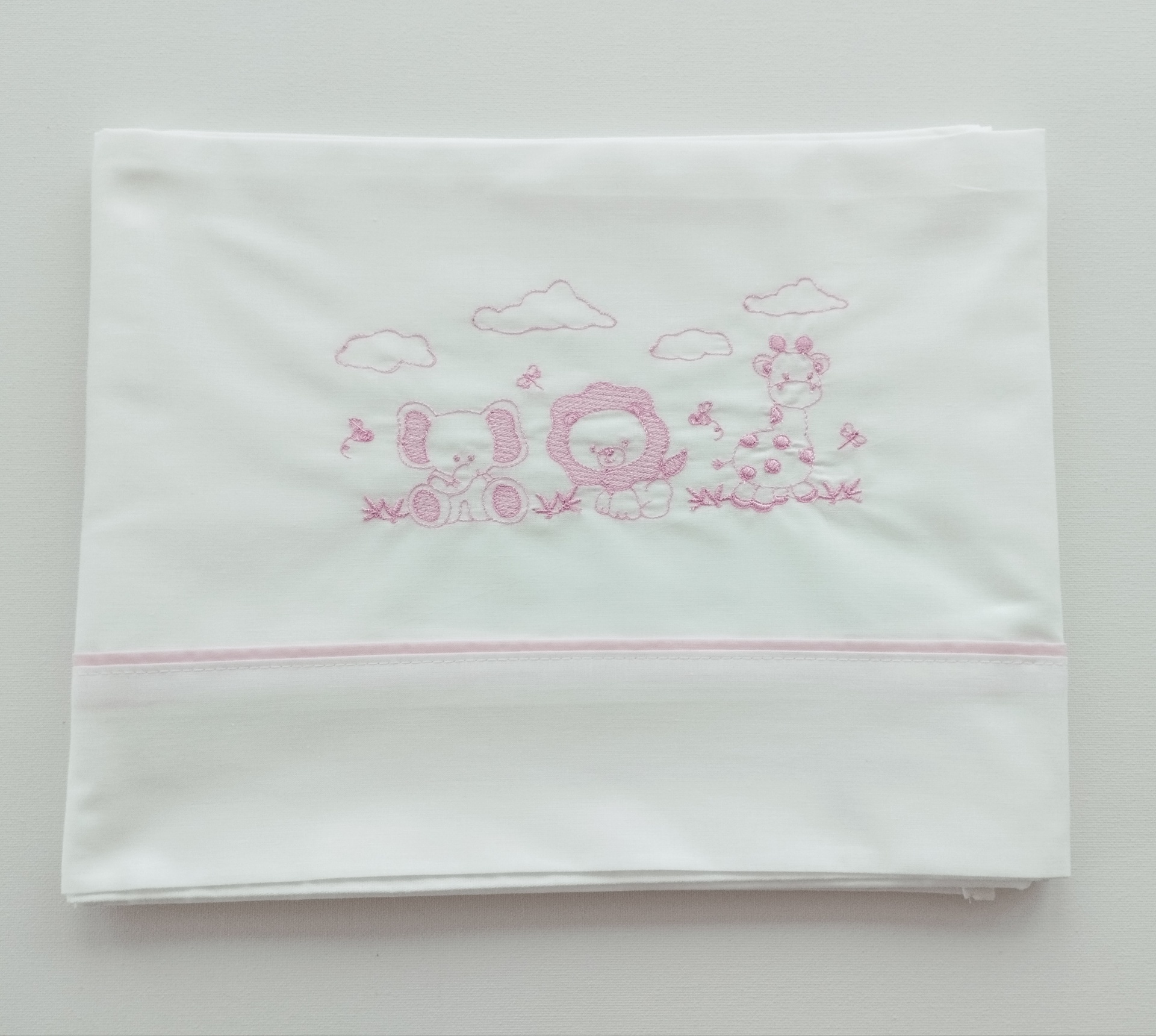 Jogo de Cama Bebé Rosa Bebé Jogo de Cama Bebé Rosa Bebé