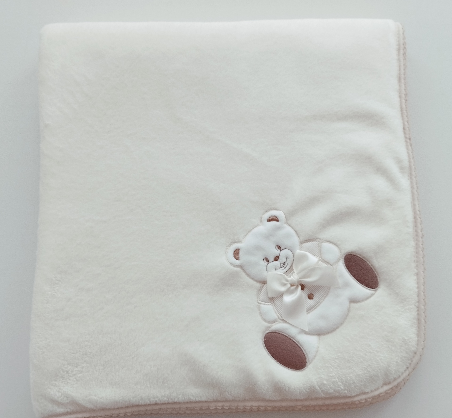 Manta polar para bebé Urso Pérola Manta polar para bebé Urso Pérola