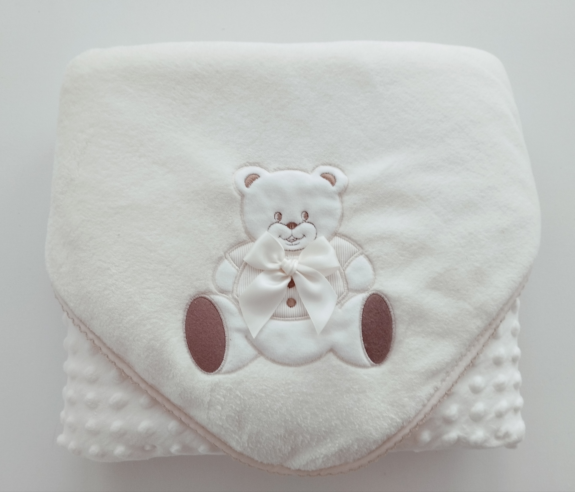 Manta polar para bebé Urso Pérola Manta polar para bebé Urso Pérola