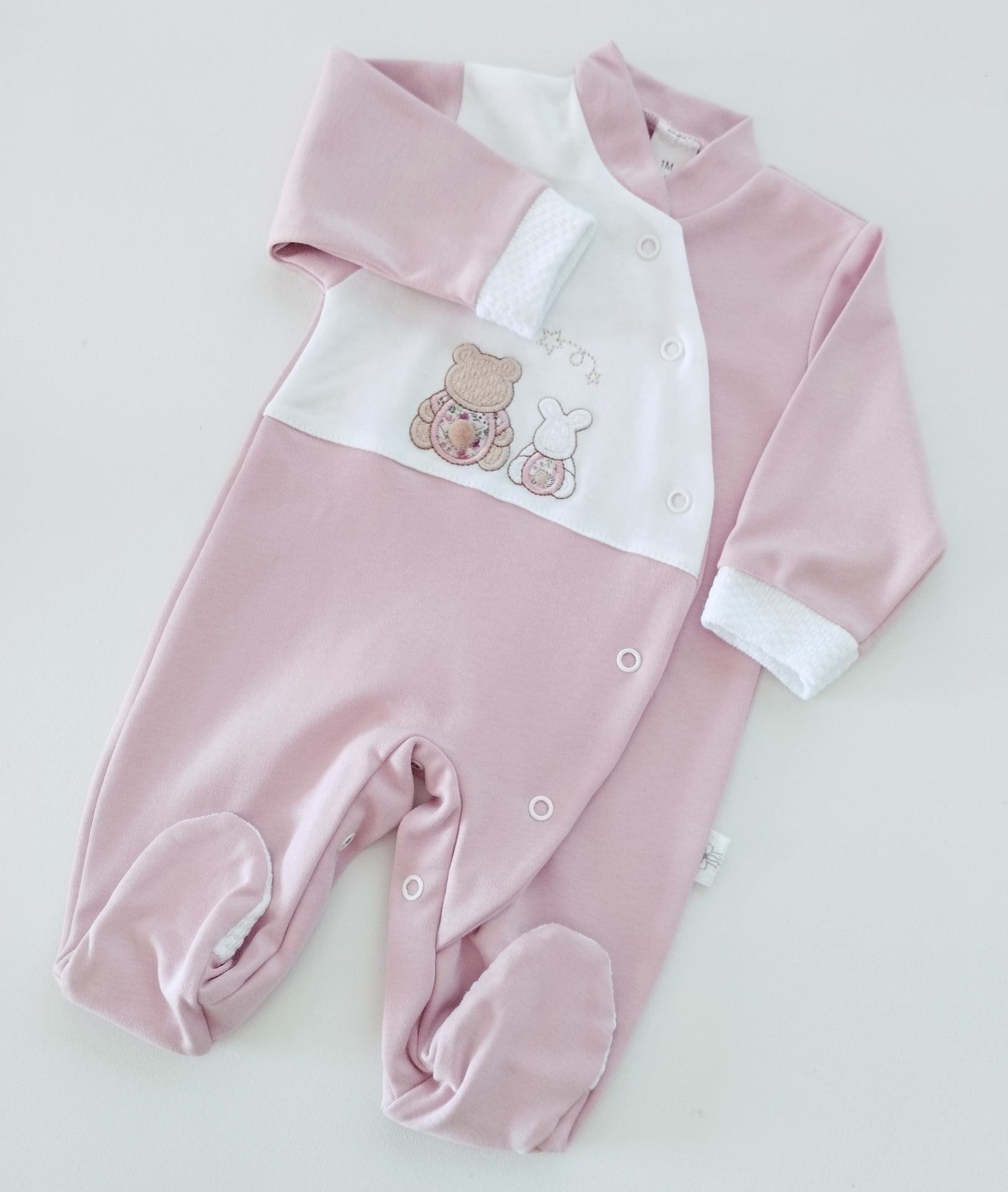 Conjunto para bebé Rosa Velho Conjunto para bebé Rosa Velho