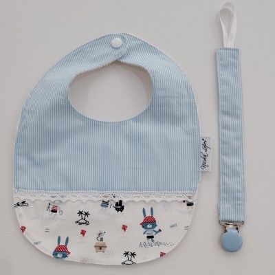 Conjunto de Bebé Completo Personalizado Azul