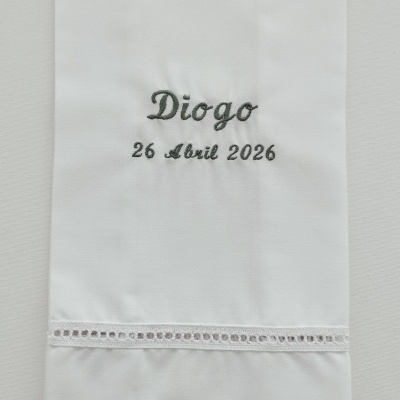 Toalha de Batismo Personalizada
