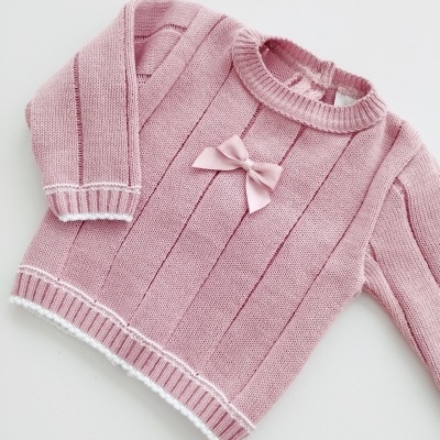 Conjunto em Malha para Bebé  3 Peças