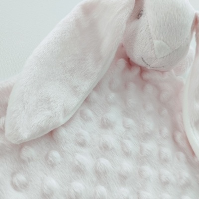 Dou-Dou Coelho Rosa Bebé Personalizado Dou-Dou Coelho Rosa Bebé Personalizado