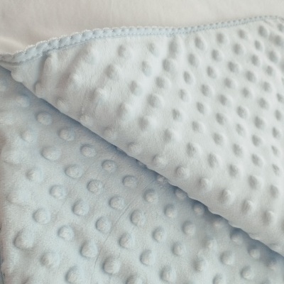 Manta polar para bebé Azul