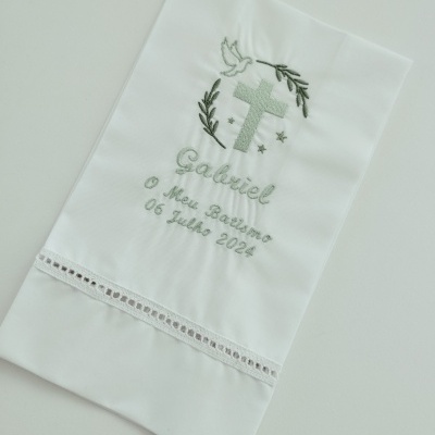 Toalha de Batismo Personalizada