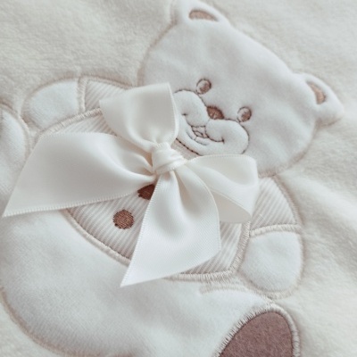 Manta polar para bebé Urso Pérola Manta polar para bebé Urso Pérola